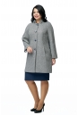 Женское пальто из текстиля с воротником 8000959-5