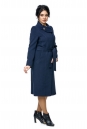Женское пальто из текстиля с воротником 8001036-2