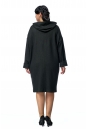 Женское пальто из текстиля с капюшоном 8001060-3