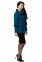 Женское пальто из текстиля с воротником 8001071-2