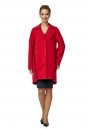 Женское пальто из текстиля с воротником 8001087-2