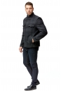 Мужское пальто из текстиля с воротником 8001795