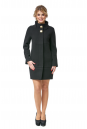 Женское пальто из текстиля с воротником 8002492