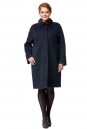 Женское пальто из текстиля с воротником 8002508