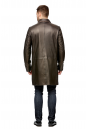 Мужское кожаное пальто из натуральной кожи с воротником 8005657-2