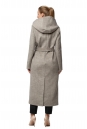 Женское пальто из текстиля с капюшоном 8019554-3