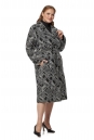 Женское пальто из текстиля с воротником 8019650-2