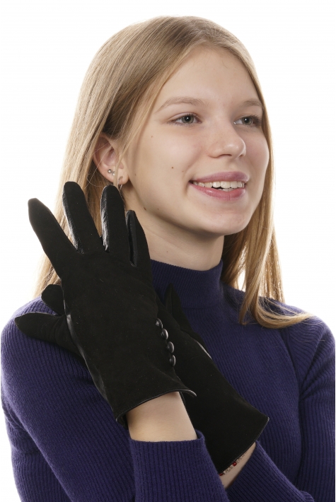 Перчатки женские кожаные 8020171