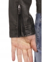 Мужская кожаная куртка из эко-кожи с воротником 8021874-7