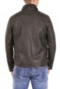 Мужская кожаная куртка из эко-кожи с воротником 8021874-10