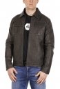 Мужская кожаная куртка из эко-кожи с воротником 8021874-11