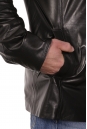 Мужская кожаная куртка из натуральной кожи с воротником 8022243-2