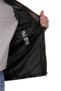 Мужская кожаная куртка из натуральной кожи с воротником 8022243-8