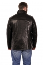 Мужская кожаная куртка из натуральной кожи с воротником 8022243-10