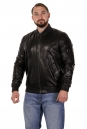 Мужская кожаная куртка из натуральной кожи с воротником 8022249