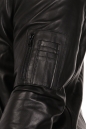Мужская кожаная куртка из натуральной кожи с воротником 8022249-4