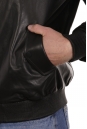 Мужская кожаная куртка из натуральной кожи с воротником 8022249-15