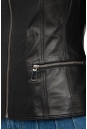 Женская кожаная куртка из натуральной кожи с воротником 8022268-5