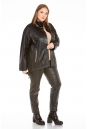 Женская кожаная куртка из натуральной кожи с воротником 8022548-10