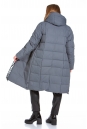 Женское пальто из текстиля с капюшоном 8022567-4