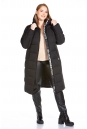 Женское пальто из текстиля с капюшоном 8022569-2