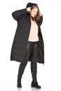 Женское пальто из текстиля с капюшоном 8022569-3