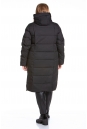 Женское пальто из текстиля с капюшоном 8022569-8