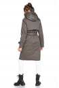 Женское пальто из текстиля с капюшоном 8022570-6