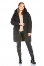 Женское пальто из текстиля с капюшоном 8022571-8