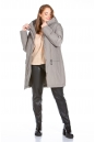 Женское пальто из текстиля с капюшоном 8022573-2