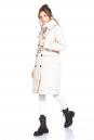 Женское пальто из текстиля с капюшоном 8022574-3
