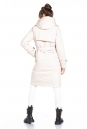 Женское пальто из текстиля с капюшоном 8022574-6