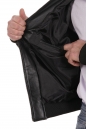 Мужская кожаная куртка из натуральной кожи с воротником 8022597-6