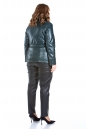 Женская кожаная куртка из натуральной кожи с воротником, отделка песец 8022660-4