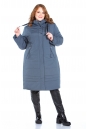 Женское пальто из текстиля с капюшоном 8022704