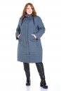 Женское пальто из текстиля с капюшоном 8022704-3
