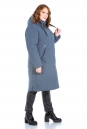 Женское пальто из текстиля с капюшоном 8022704-4