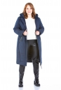 Женское пальто из текстиля с капюшоном 8022705