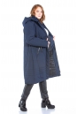 Женское пальто из текстиля с капюшоном 8022705-3