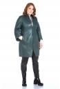 Женское кожаное пальто из натуральной кожи с воротником 8022726-3