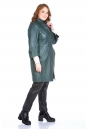 Женское кожаное пальто из натуральной кожи с воротником 8022726-5