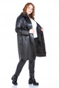 Женское кожаное пальто из натуральной кожи с капюшоном 8022748-2