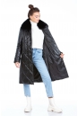 Женское кожаное пальто из натуральной кожи с воротником, отделка песец 8022751-5