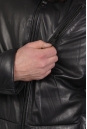 Мужская кожаная куртка из натуральной кожи с воротником 8023282-13