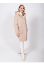 Женское пальто из текстиля с капюшоном 8023378-8