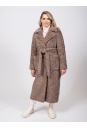 Женское пальто из текстиля с воротником 8023379-6