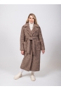 Женское пальто из текстиля с воротником 8023379-7