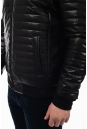 Мужская кожаная куртка из эко-кожи с капюшоном 8023462-11