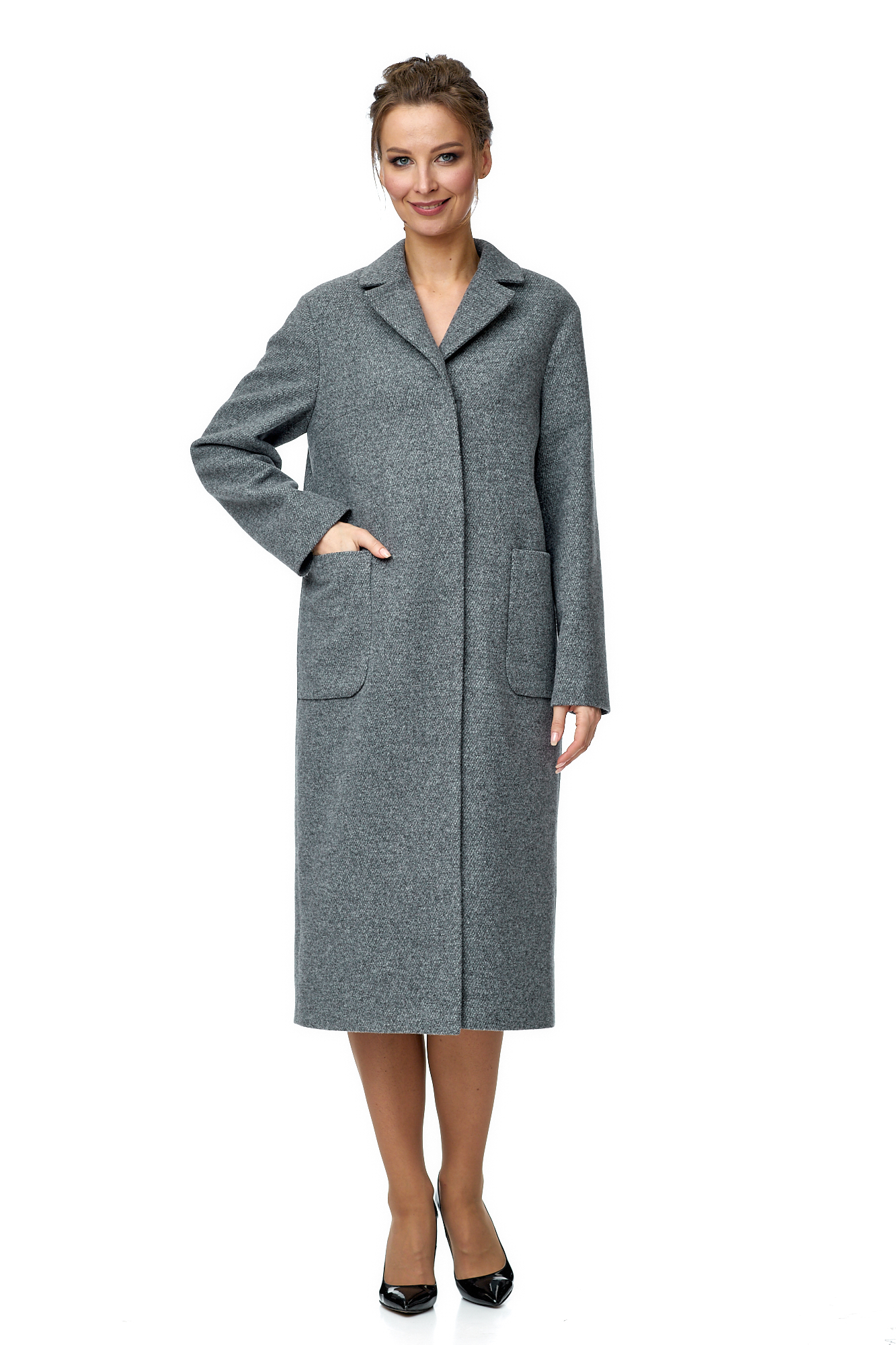 Женское пальто из текстиля 8002286-2