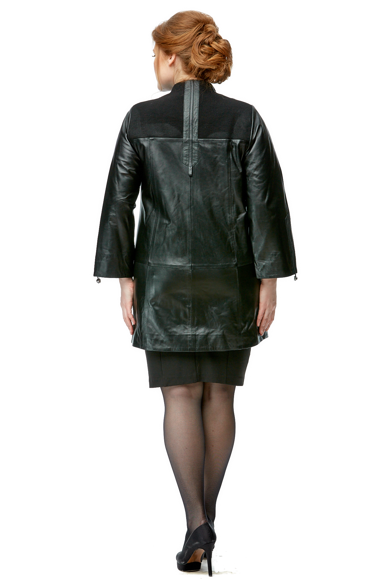 Женское кожаное пальто из натуральной кожи 8002398-3